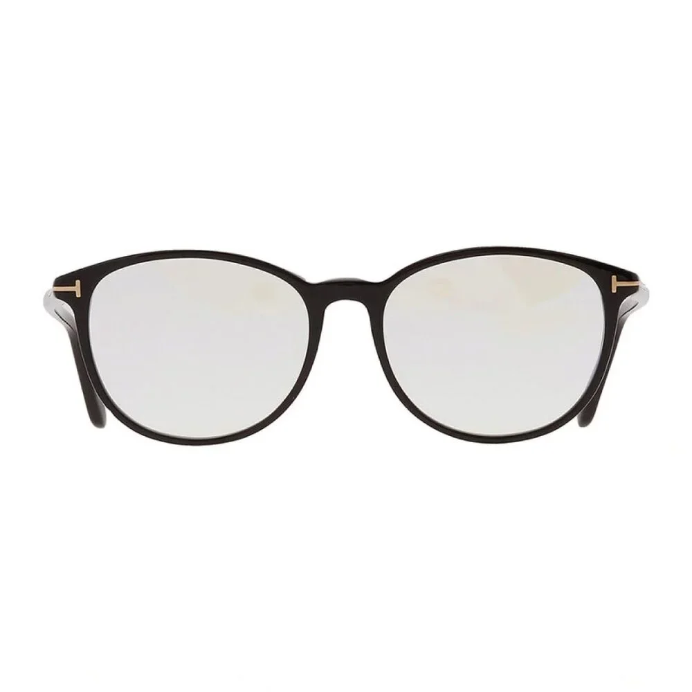 NEW TOM FORD EYEGLASSES ROUND BLACK WOMEN EYEWEAR